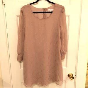 BB DAKOTA Mini Long Sleeve Dress